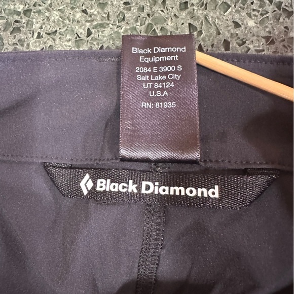 Black Diamond Women's Alpine Light Climbing Hiking Pants Large NEW - Picture 15 of 15